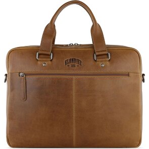 Klondike 1896 Gold Brain Porte-documents en cuir 35 cm Compartiment pour ordinateur portable