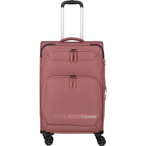 Travelite Kick Off 4 roues Valise cabine M 67 cm avec soufflet d'extension