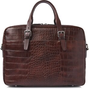 Castelijn & Beerens Jules Attaché-case Protection RFID Cuir véritable 30 cm Compartiment ordinateur