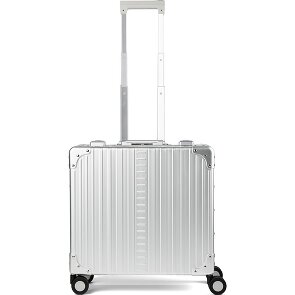 Aleon Valise business de luxe à 4 roues en Aluminium, 45 cm