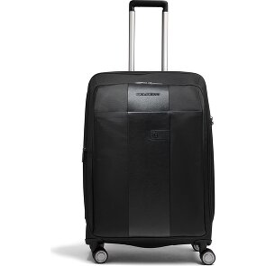 Piquadro Brief 4 roulettes Trolley 68 cm avec soufflet d'extension