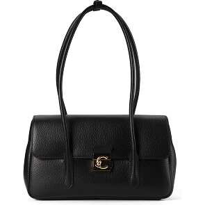 Coccinelle C-Me Lock Sac à bandoulière Cuir véritable 35 cm