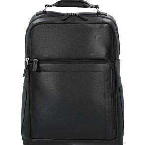 Piquadro Daypack Cuir 43 cm Compartiment pour ordinateur portable