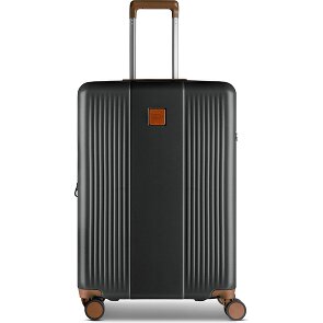 Bric's Ferrara 4 roulettes Trolley M 67 cm avec soufflet d'extension