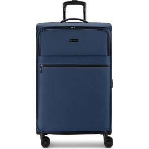 bugatti Valencia Soft 4 roues Valise cabine L 75 cm avec soufflet d'extension
