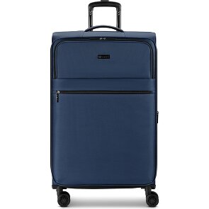 bugatti Valencia Soft 4 roulettes Trolley L 75 cm avec soufflet d'extension