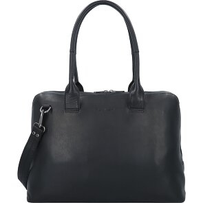 Plevier Structure Canton Sac à bandoulière Cuir 44 cm Compartiment pour ordinateur portable
