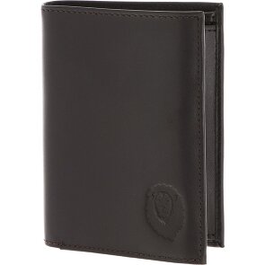 oxmox Leather Porte-monnaie Protection RFID Cuir véritable 10 cm