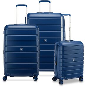 Roncato Relife 4 roulettes Set de valises 3 pièces avec soufflet d'extension