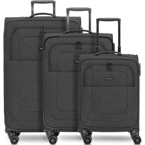 Redolz Essentials 12 THREE SET 4 roulettes Set de valises 3 pièces avec soufflet d'extension
