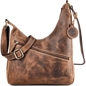 Greenburry Vintage Sac à bandoulière Cuir véritable 31 cm