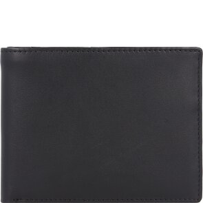 Esquire Frankfurt Porte-monnaie Protection RFID Cuir 11 cm