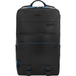 Piquadro Blue Square Revamp Sac à dos professionnel Protection RFID Cuir 43 cm Compartiment pour ordinateur portable