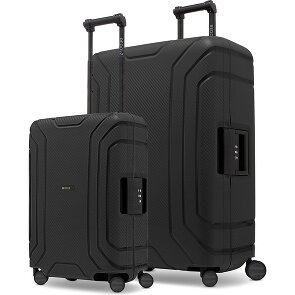 Redolz Essentials 15 4-roues 15 Set de valises 2 pcs. avec fermeture à trois points