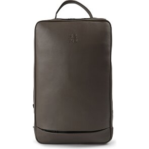 Harbour 2nd City Lights Daypack Cuir véritable 40 cm Compartiment ordinateur
