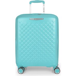 Gabol Queens 4 roulettes Trolley de cabine S 54 cm avec soufflet d'extension