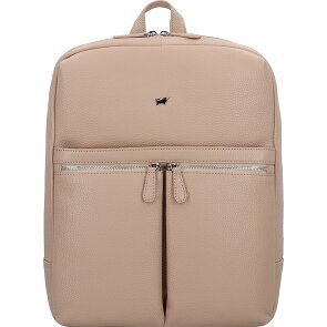Braun Büffel Hanna Sac à dos professionnel M Cuir véritable 40 cm Compartiment ordinateur