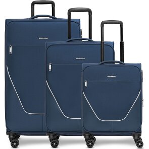 Stratic taska Set de valises à 4 roulettes 3pcs avec soufflet extensible