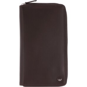 Golden Head Polo Porte-monnaie Protection RFID Cuir véritable 21.5 cm