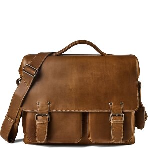 aunts & uncles Heritage Attaché-case Cuir véritable 39 cm Compartiment ordinateur