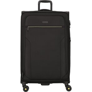 d&n Travel Line 9704 4 roulettes Trolley L 78 cm avec soufflet d'extension