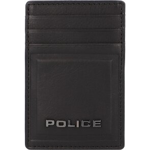 Police PT16-08536 Porte-cartes de crédit en cuir 7 cm avec pince à billets