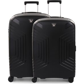 Roncato Ypsilon 4 roulettes Set de valises 2 pièces avec soufflet d'extension