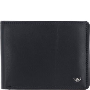 Golden Head Polo Porte-monnaie Protection RFID Cuir véritable 12.5 cm