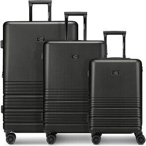 camel active Hanoi 4 roues Set de valises 3 pièces avec soufflet d'extension