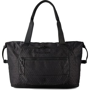 Piquadro Hex Sac à bandoulière 28 cm avec soufflet d'extension