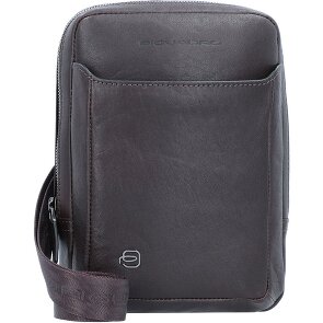 Piquadro Black Square Sac à bandoulière en cuir 17 cm