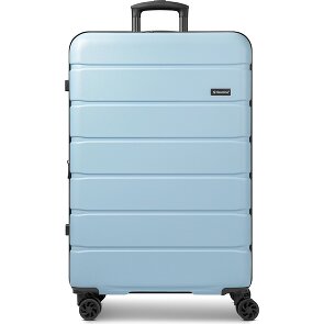 Saxoline Miami 4 roulettes Trolley L 75 cm avec soufflet d'extension