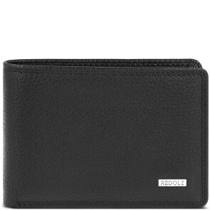 Redolz Leather Essentials QF petit porte-monnaie en cuir RFID 10,5 cm