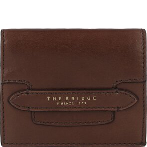 The Bridge Lucrezia Porte-monnaie Protection RFID Cuir véritable 11 cm