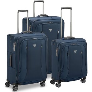 Roncato City 3.0 4 roulettes Set de valises 3 pièces avec soufflet d'extension