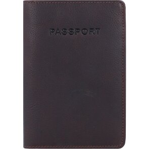 Burkely Antique Avery Porte-passeport RFID en cuir 10 cm
