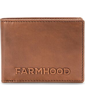 Farmhood Nashville Porte-monnaie Protection RFID Cuir véritable 13 cm