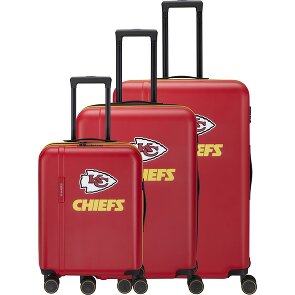 Travelite travelite x NFL 4 roues Set de valises 3 pièces avec soufflet d'extension