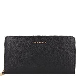 Coccinelle Metallic Soft Porte-monnaie Cuir véritable 10 cm