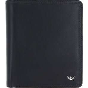 Golden Head Polo Porte-monnaie Protection RFID Cuir véritable 13 cm