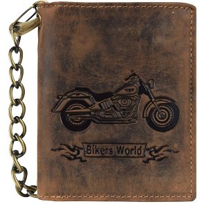 Greenburry Porte-monnaie Vintage Bike en cuir 10 cm