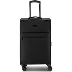 bugatti Valencia Soft 4 roulettes Trolley M 65 cm avec soufflet d'extension