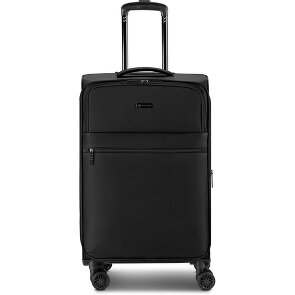 bugatti Valencia Soft 4 roulettes Trolley M 65 cm avec soufflet d'extension