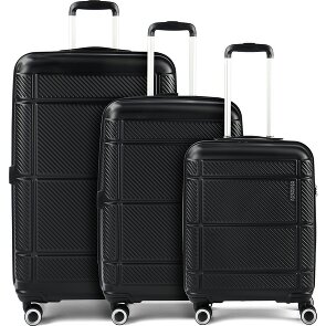 American Tourister Speedplay 4 roulettes Set de valises 3 pièces