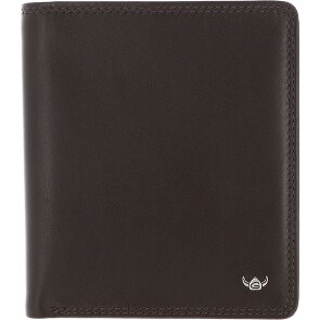 Golden Head Polo Porte-monnaie Protection RFID Cuir véritable 13 cm