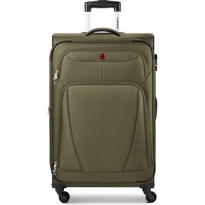 Wenger Beaumont 4 roues Valise cabine L 78 cm avec soufflet d'extension