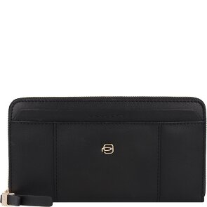 Piquadro Circle Porte-monnaie Protection RFID Cuir véritable 19 cm
