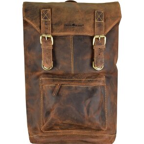 Greenburry Sac à dos Vintage Retro en cuir 42 cm