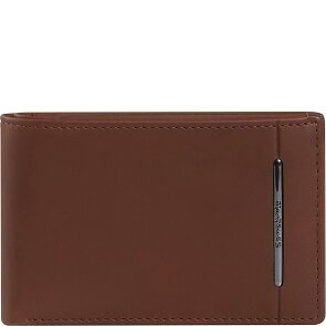 Samsonite Eluxe Veg Porte-monnaie Protection RFID Cuir véritable 11 cm
