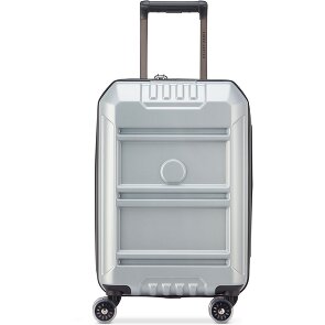 Delsey Paris Rempart 2.0 4 roulettes Trolley de cabine 55 cm avec soufflet d'extension